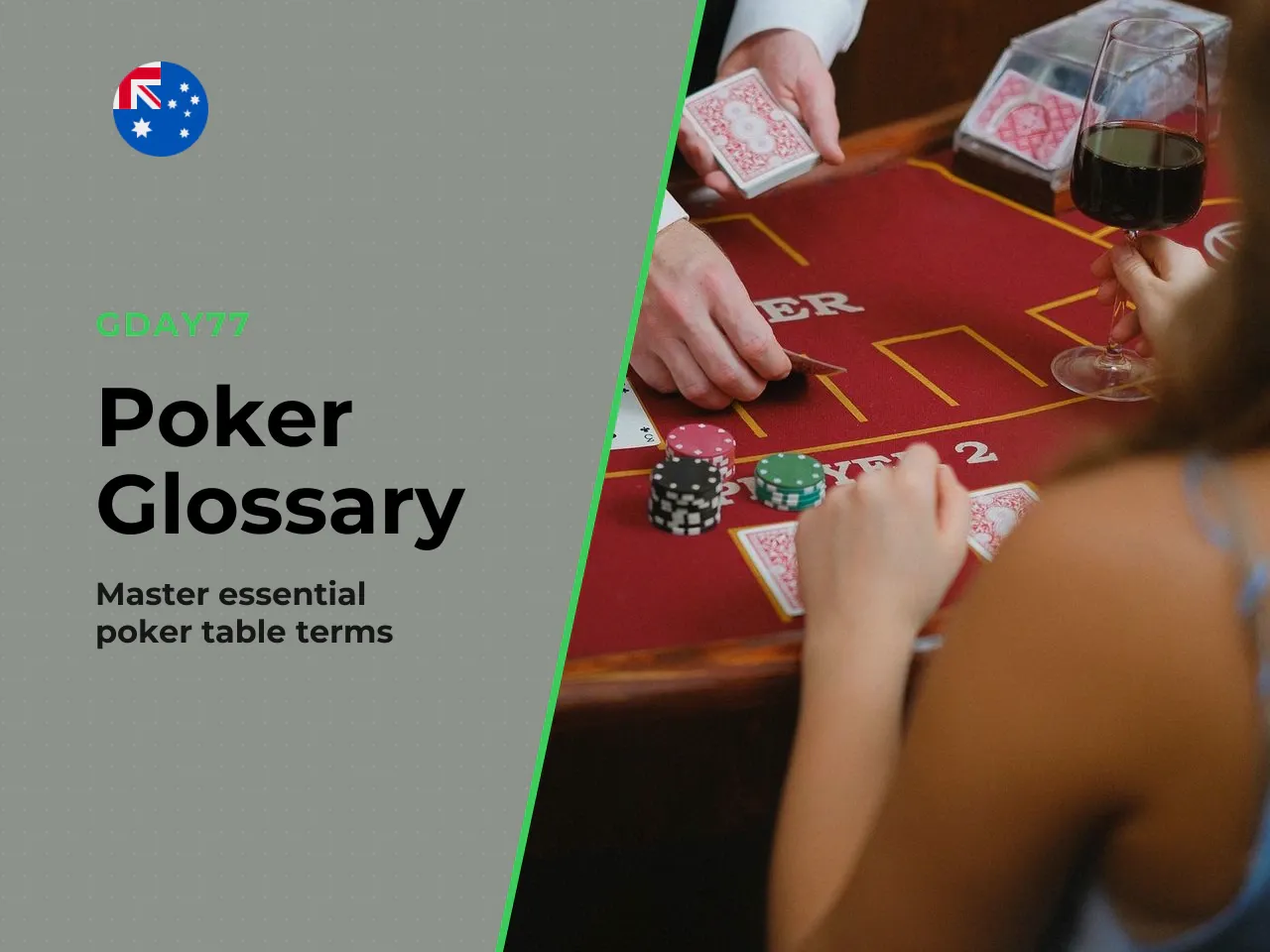 Poker Terminology. A shared vocabulary removes