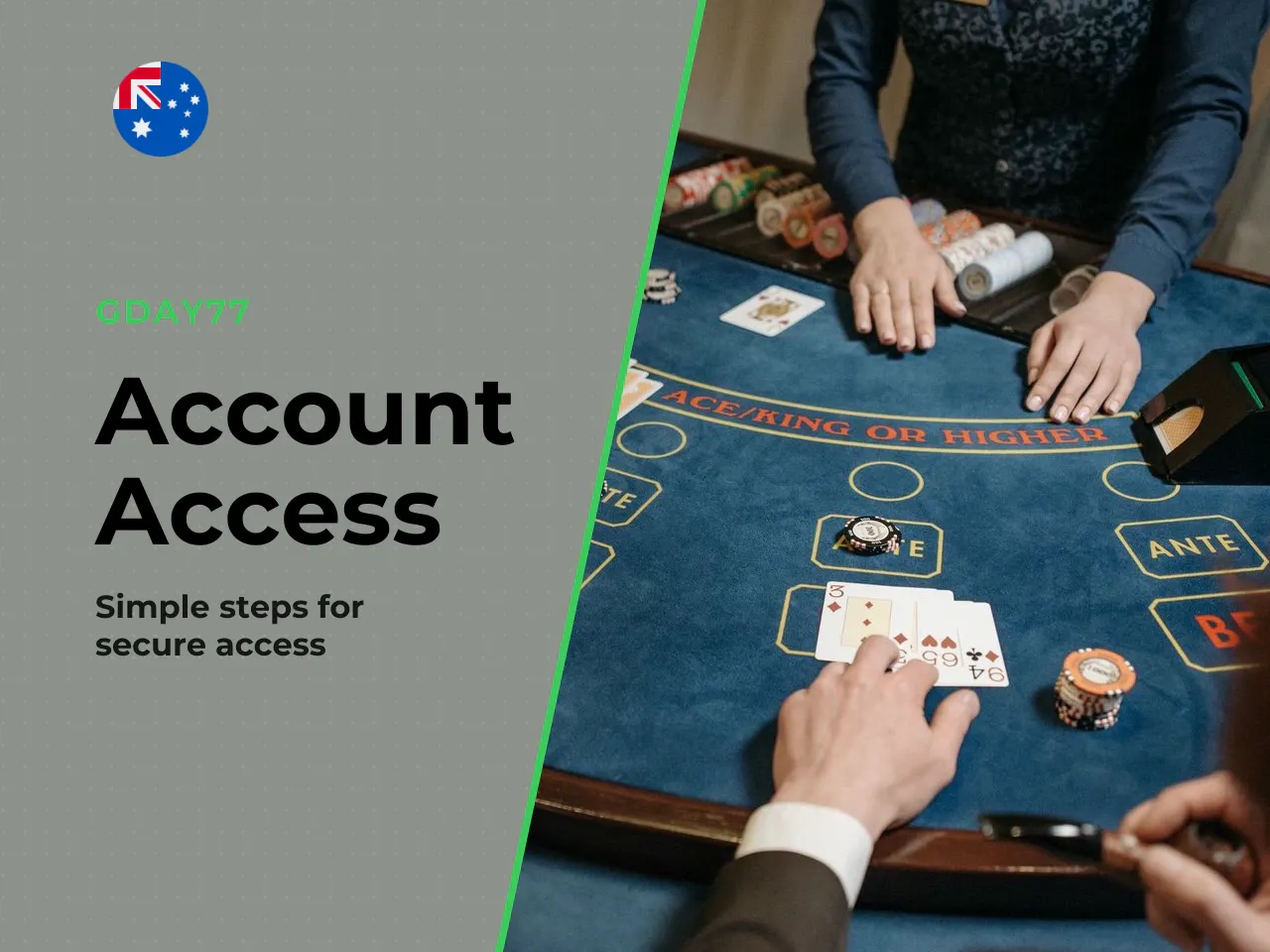 Gday77 Login Australia Access, Register, Password