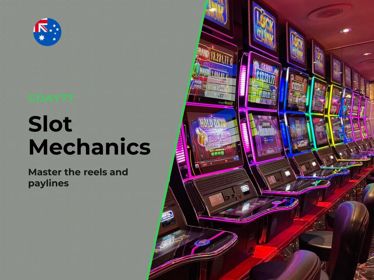 Reels, paylines and core gameplay. The