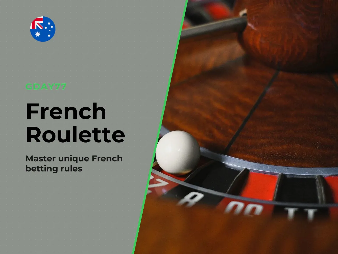 What makes French roulette different. French