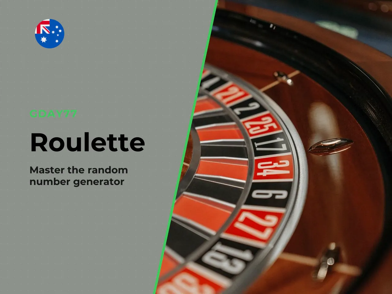 Standard online roulette game. RNG roulette