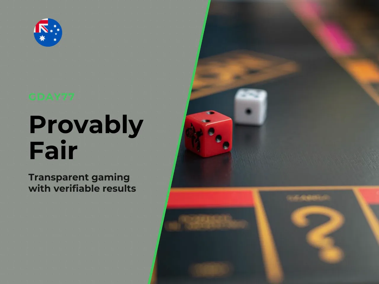 Provably Fair technology. Unlike traditional slots