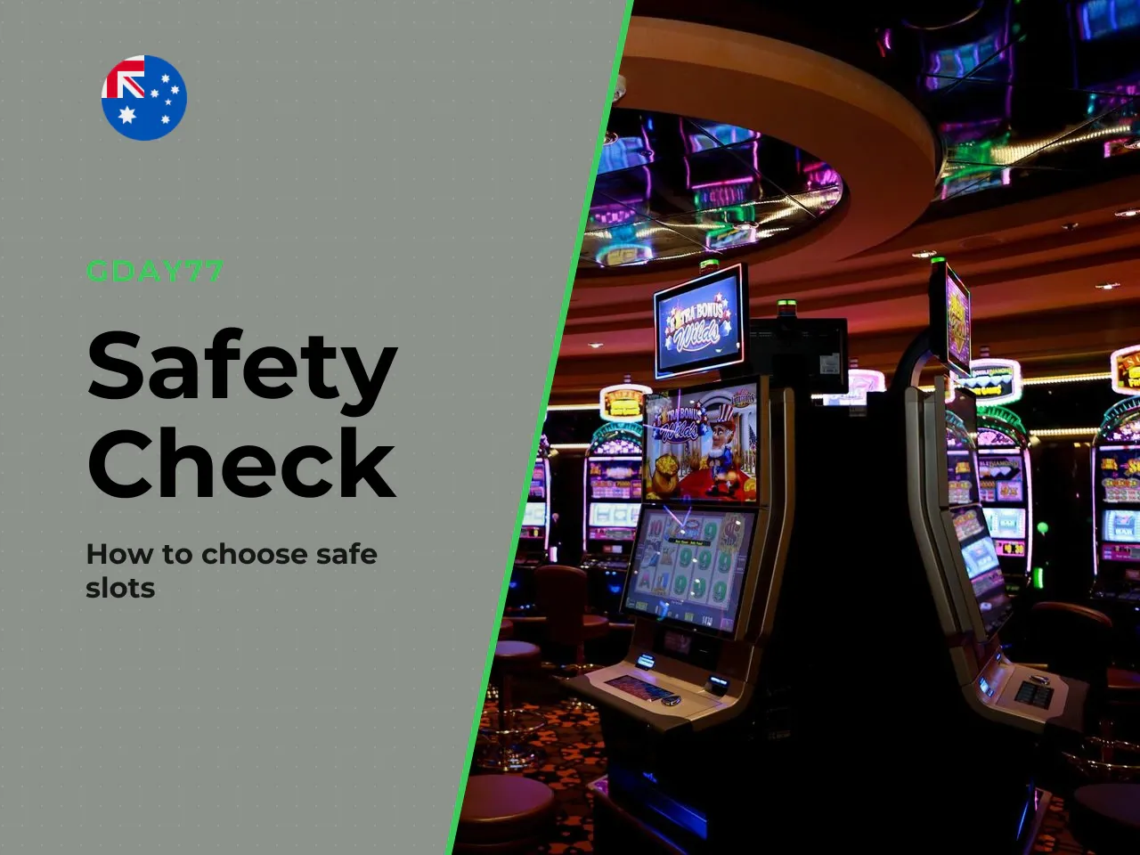 Checklist Choosing a Safe Online Casino