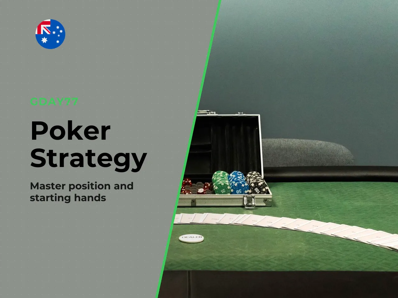 Position, starting hands and table awareness